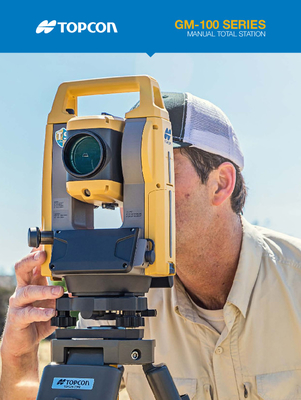 Japan Topcon GM-105 Total Station Non Prism Distance 1000m Surveying Instrument