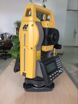 5" Accuracy Topcon GM105 Total Station Equipped With A Best-In-Class EDM For Sale