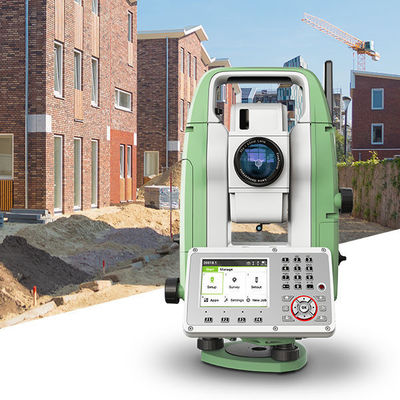 Leica TS03 Total Station Liquid 2-axis Tilt Sensor Enhanced 45mm Aperture GNSS Receiver For Precision Machine Control