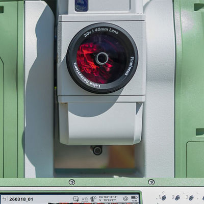 Leica TS03 Total Station 30X Magnification Total Station For Non Prism Distance Up To 1000m And Minimum Display Of 1