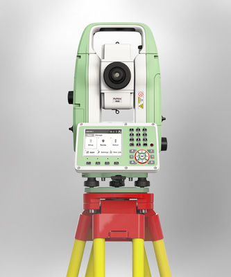 Leica FlexLine TS07 Manual Total Station Total Station 32GB USB Flash Memory Liquid 2-Axis Tilt Sensor And 45mm Aperture For Precise Measurements