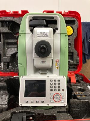 Leica FlexLine TS07 Manual Total Station Total Station 32GB USB Flash Memory Liquid 2-Axis Tilt Sensor And 45mm Aperture For Precise Measurements