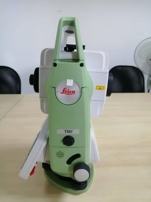 Leica FlexLine TS07 Manual Total Station 45mm Aperture Total Station With Erect Image And High Precision Angle Measurement Of 1”/5”/10”/20”