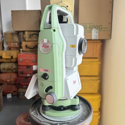 Leica TS03 total station Reflectorless Total Station with 1G Mass Data Storage and Automatic Compensator ±3 Arc Minutes for Precise Surveying