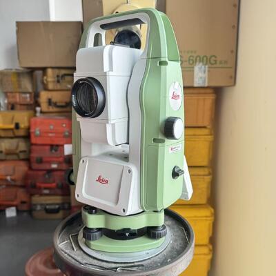 Leica TS03 Total Station Component with 2” Angle Accuracy Automatic Electronic Leveling System and RS232 Connectivity for Geospatial Data Collection