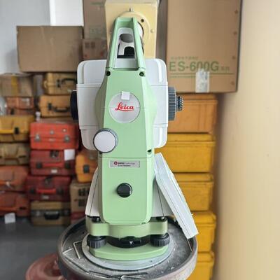Leica TS03 Total Station Component with 2” Angle Accuracy Automatic Electronic Leveling System and RS232 Connectivity for Geospatial Data Collection
