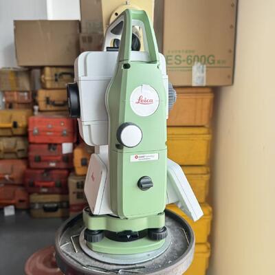 Leica TS03 Total Station Component with 2” Angle Accuracy Automatic Electronic Leveling System and RS232 Connectivity for Geospatial Data Collection