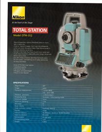 Nikon DTM352 DTM332 Series Total Station With Accuracy 2 Second from Japan