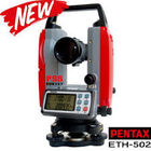 Hot sale Pentax Brand ETH502 Digital Theodolit 2" Precision With Red And Gray Color