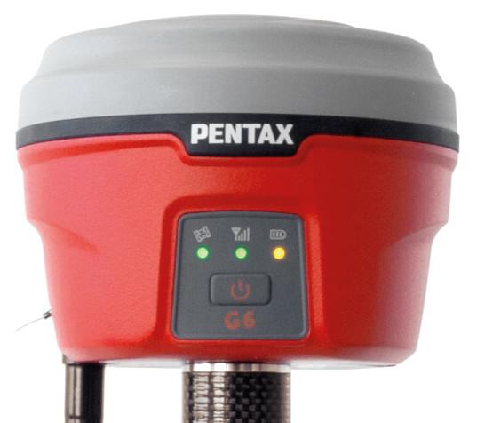 Pentax G6 555 Channels GPS GNSS Receiver Rover RTK With IMU