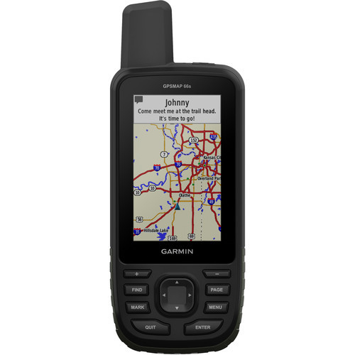 Rugged Multisatellite Handheld RTK GNSS Receiver With Sensors 66S GPS Garmin Map 65s