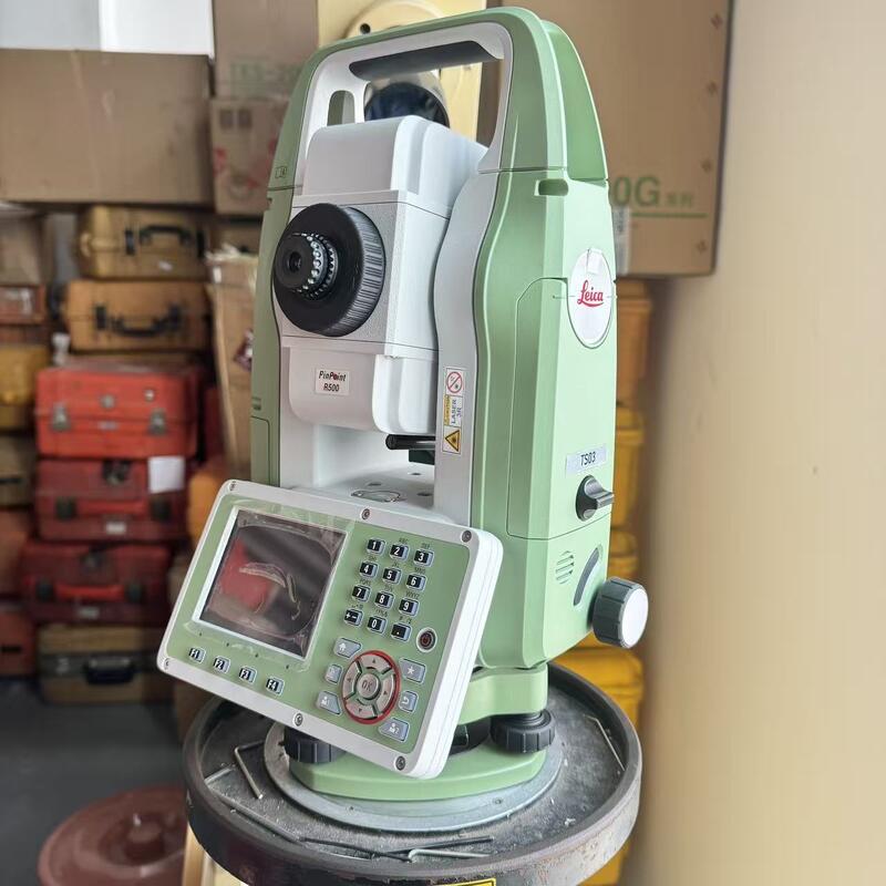 Leica TS03 total station Reflectorless Total Station with 1G Mass Data Storage and Automatic Compensator ±3 Arc Minutes for Precise Surveying