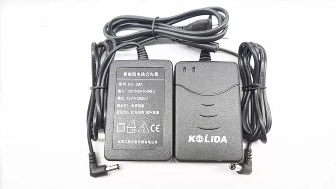 Black Origin Battery Charger , Large Capacity Battery Charger For Kolida Theodolite 0
