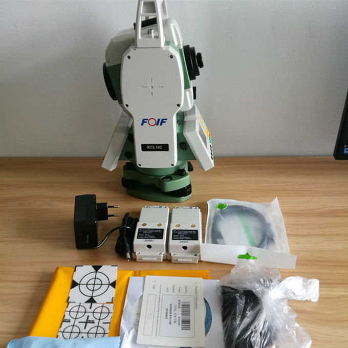 FOIF RTS100 series reflectorless total station 3400mAh Li-ion Rechargeable Battery FOIF RTS-102R10 price With Dual-axis 3